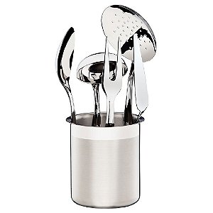 Jg  Utensilios Aco Inox Utility 6Pc Tramontina 66906700