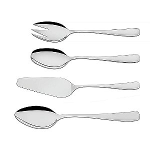 Jg Utensilios Aco Inox 4Pcs Contin  Tramontina 66965160