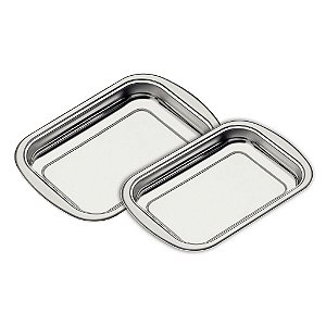 Jg Assadeiras Aco Inox 2Pcs  Cosmos Tramontina 64310446