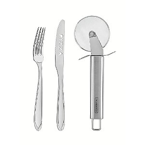 Jg Aco Inox P/ Pizza 13Pcs  Laguna Tramontina 66906684
