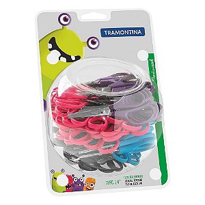 72 Tesoura Escolar Monstercort Coloridas Tramontina 25999409
