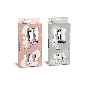 40 Colher Garfo Faca Infantil Le Petit Tramontina 66973100