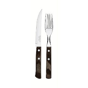 140 Talher Inox Polywood Castanho Tramontina 21198975