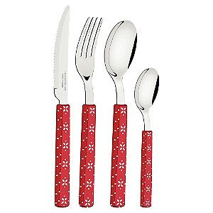 180 Talher Inox Bliss Vermelho Tramontina 29899136
