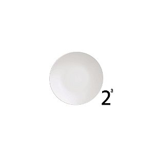 12 Prato Sobremesa 19Cm Porcelana Tramontina 96900026