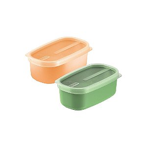 12 Pote Polipropileno 650Ml Mix Color Tramontina 25499901