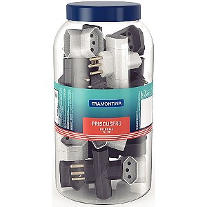 20 Plugue Pote T 10A Priscus Tramontina 57412971