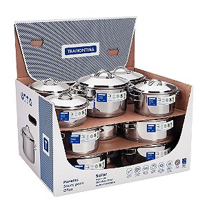 16 Panela Inox Fundo Triplo Solar Tramontina 65510770