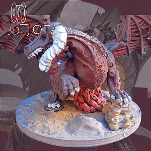 Dragão Negro Zumbificado RPG