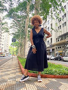 Vestido Bernadete - Preto