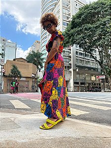 Vestido Quelé - Estampa Onça