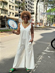 Macacão Afrodite - Branco