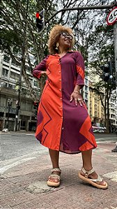 Chemise Jazz - Estampa Bordô