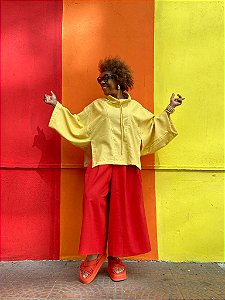 Blusa Aroeira - Amarelinha