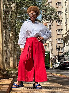 Calça Benedita - Vermelha