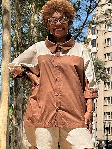 Camisa Evaristo - Marrom