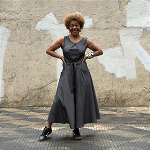 Vestido Odoya - Jeans Escuro