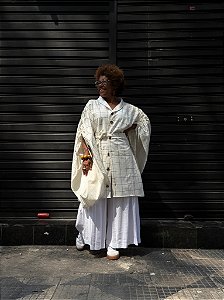Túnica Malê - Off White