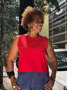 Blusa Angela - Vermelho