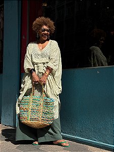 Túnica Fabiana Cozza - Verde Alecrim