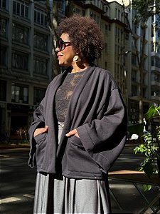 Casaco Leila - Preto