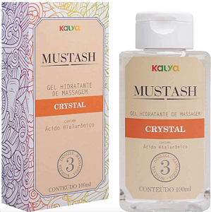 Mustash Crystal - Gel Lubrificante Corporal com Ácido Hialurônico