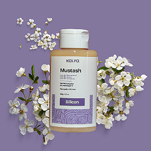 Gel Lubrificante e Hidratante de Massagem Corporal - Mustash Silicon