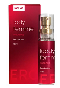 Lady Femme - Perfume feminino com Estimulador de Feromônio