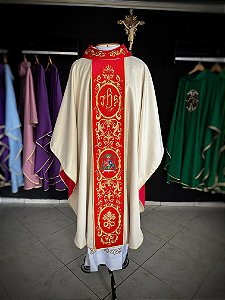 Casula personalizada com Brasão sacerdotal