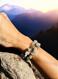 Pulseira Labradorita- Magia,Intuição, Autoconfiança e Clareza mental