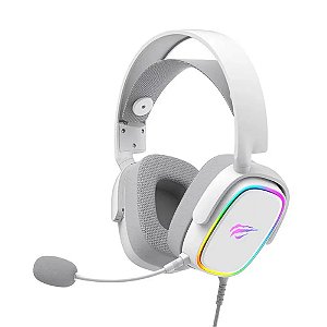 HEADSET GAMER HAVIT 7.1 RGB USB H2035U BRANCO