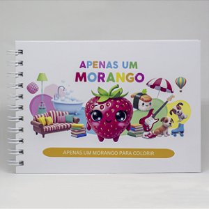 Livro de colorir Apenas um morango