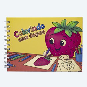 Livro de colorir Colorindo essa doçura