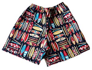 Shortinho Estampa Verão Tamanho M ( 3 à 6 meses)