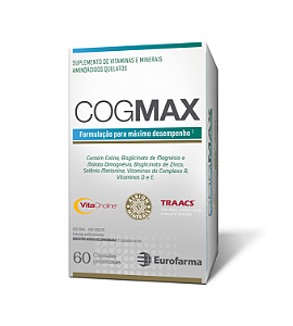 Suplemento Vitamínico Cogmax - 60 Cápsulas