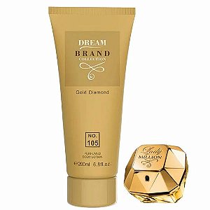 HIDRATANTE DREAM BRAND 105 - LADY MILLION 200ML