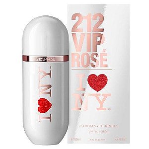 212 VIP ROSE I LOVE NY - CAROLINA HERRERA (80ML)