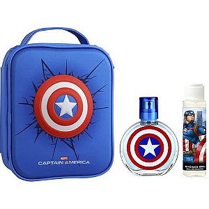 KIT PERFUME CAPTAIN AMÉRICA - (100ML)
