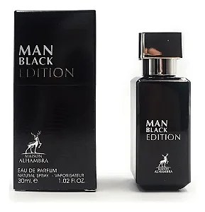 MAN BLACK EDTION - MAISON ALHAMBRA ( 30ML)