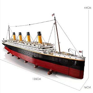 Conjunto incrível Titanic 135cm 9100 peças