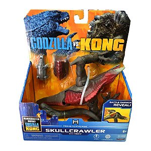 Boneco Skullcrawler Godzilla Vs Kong Playmates