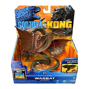Boneco Warbat Godzilla Vs Kong Playmates
