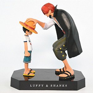 Luffy e Shanks Figure One Piece