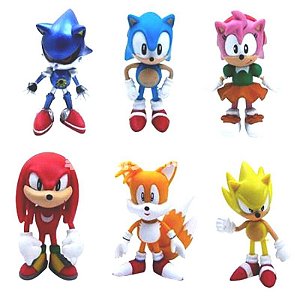 Conjunto Figures Sonic Sega
