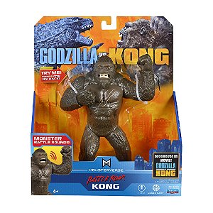 Boneco King Kong Battle Roar - Godzilla Vs Kong Playmates