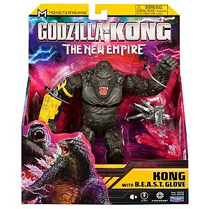Boneco Kong Beast Glove - Godzilla Vs Kong The New Empire Playmates