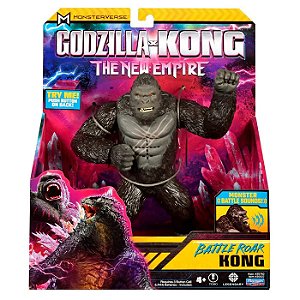 Boneco Kong Battle Roar - Godzilla Vs Kong The New Empire Playmates