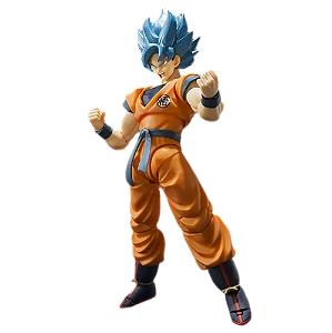 Son Goku Super Saiyan God Blue Dragon Ball - Bandai SHF