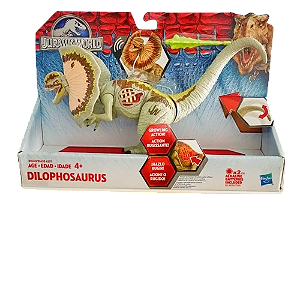 Dinossauro Dilophosaurus Jurassic World - Hasbro
