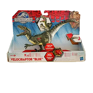 Dinossauro Velociraptor Blue Jurassic World   - Hasbro